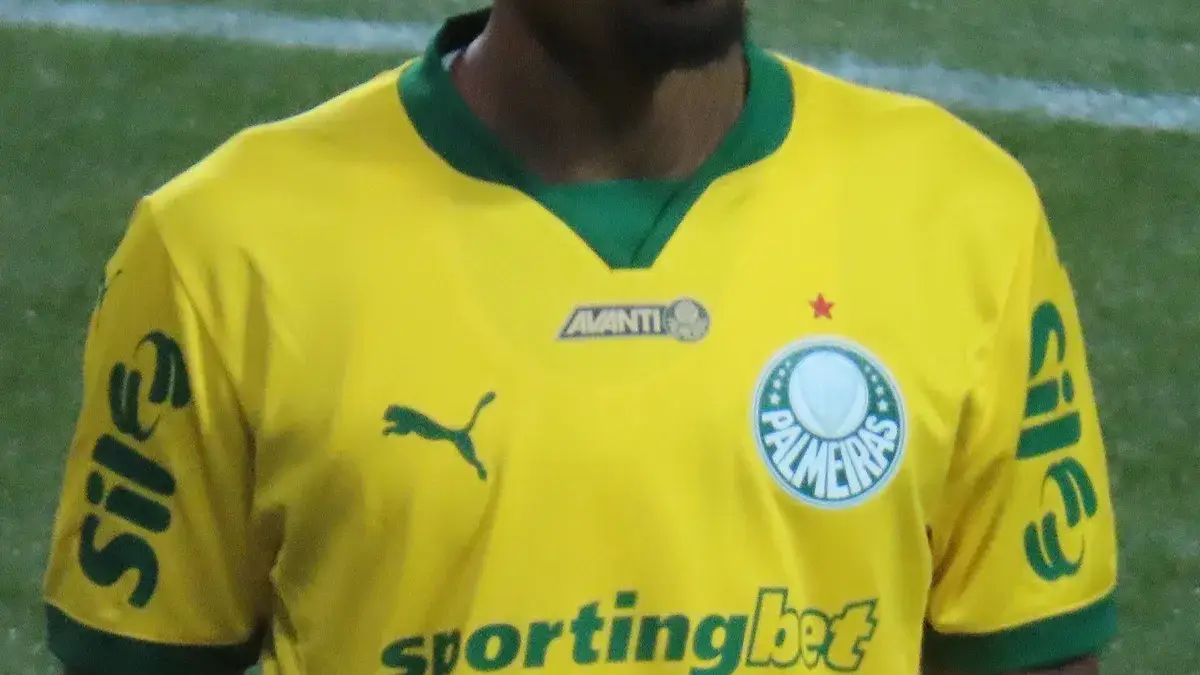 Allan em partida pelo Palmeiras contra o Sport