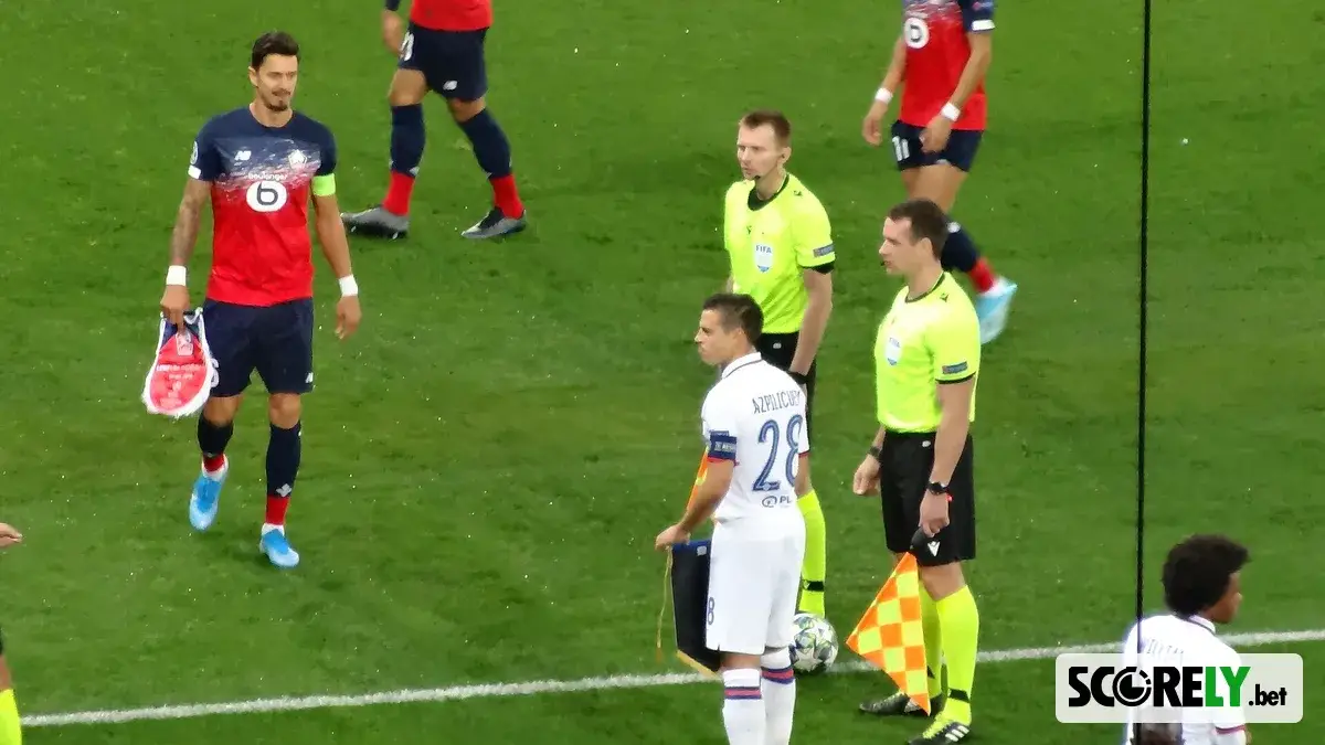 César Azpilicueta del Chelsea durante un partido contra el Lille (file photo)