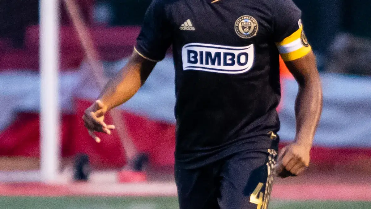 Mark McKenzie playing for the Philadelphia Union