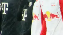 Felipe Chávez con el Bayern en un amistoso ante el Salzburgo en enero de 2026