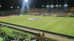 Estadio Atanasio Girardot antes de un partido de Atlético Nacional