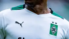 Breel Embolo during a Bundesliga match
