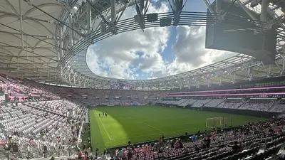 El Nu Stadium de Miami en su primer partido, en 2026