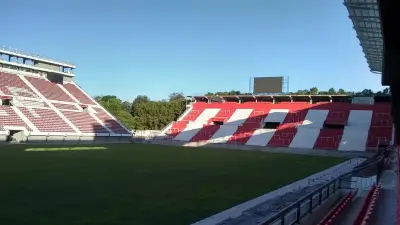 Vista general del estadio Jorge Luis Hirschi de Estudiantes de La Plata