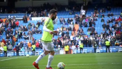 Dani Carvajal durante un entrenamiento