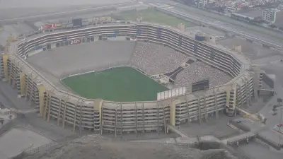 Vista panorámica del Estadio Monumental de Lima