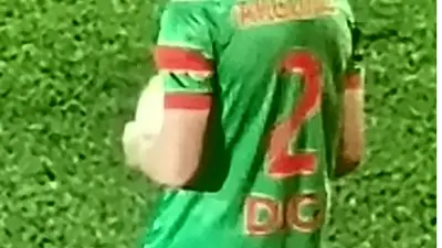 Iñigo Arguibide en un partido de Osasuna Promesas en 2025