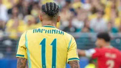 Raphinha con Brasil ante Marruecos en el Mundial 2026