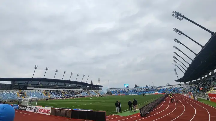 Estadio El Teniente de Rancagua durante un partido de O'Higgins en 2025