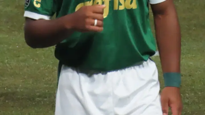 Endrick in action during a match