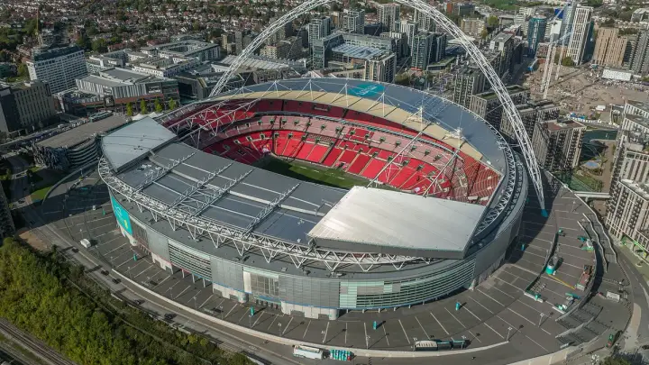 Wembley Stadium in London