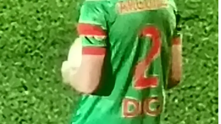 Iñigo Arguibide en un partido de Osasuna Promesas en 2025