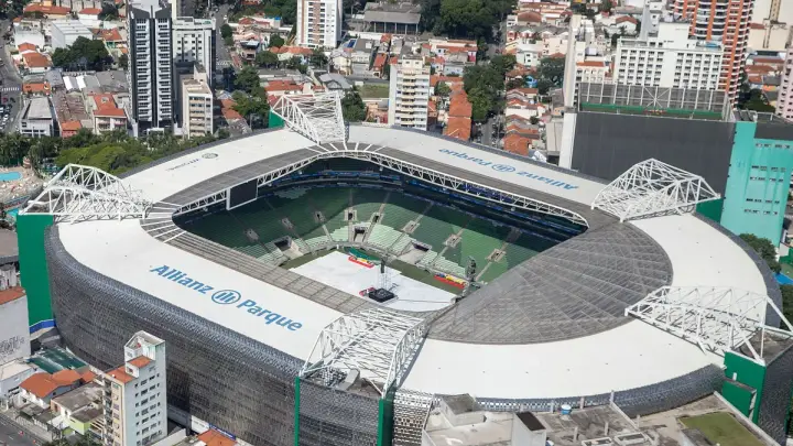 Estádio do Palmeiras, em São Paulo
