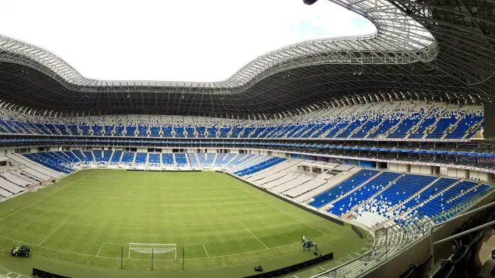 Estadio BBVA, casa de Rayados de Monterrey
