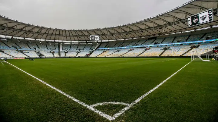 Estádio do Maracanã, na Zona Norte do Rio de Janeiro (RJ), antes de partida do Vasco contra o Atlético-MG, pelo Brasileirão de 2023