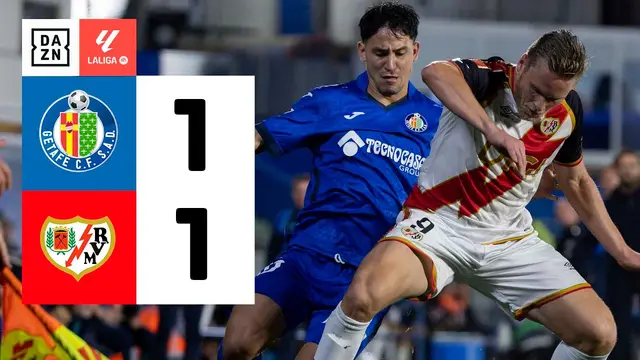 Getafe CF vs Rayo Vallecano (1-1) | Resumen y goles | Highlights LALIGA EA SPORTS