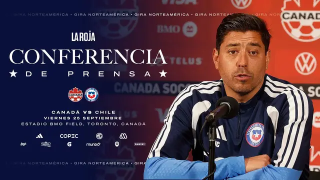 Conferencia de prensa Nicolás Córdova - Previa Canadá vs Chile