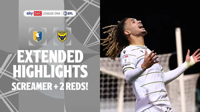 TWO REDS! | Mansfield Town v Oxford United extended highlights