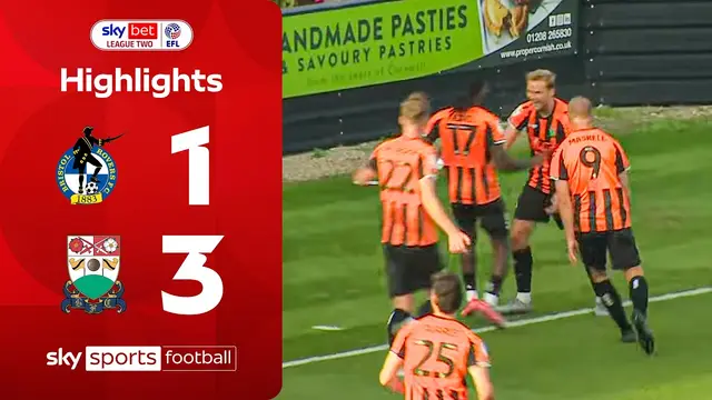 Williams SCREAMER seals win for Barnet! | Bristol Rovers 1-3 Barnet | EFL Highlights