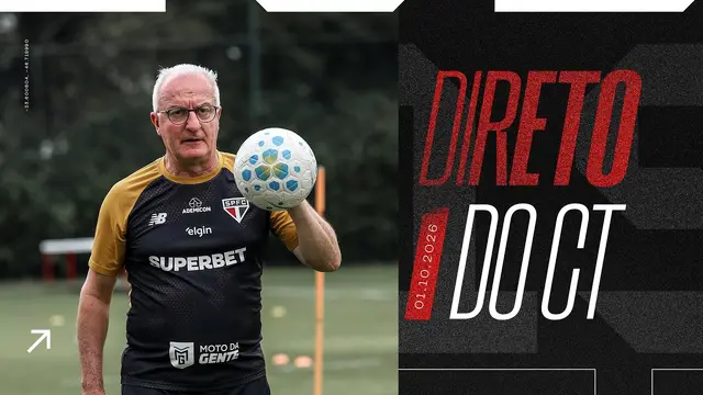 DIRETO DO SUPERCT: 01/10/2026 | SPFC PLAY