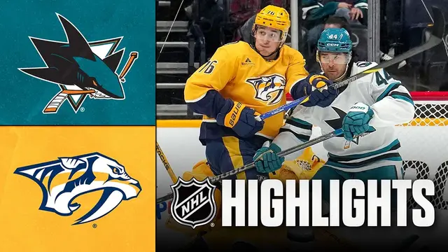 Sharks vs. Predators | NHL Highlights | Oct 15, 2026