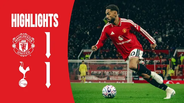 Man Utd 1-1 Spurs | Highlights