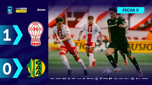HURACÁN 1 - 0 ALDOSIVI | Resumen del partido | #TorneoMercadoLibre Clausura 2026 🏆
