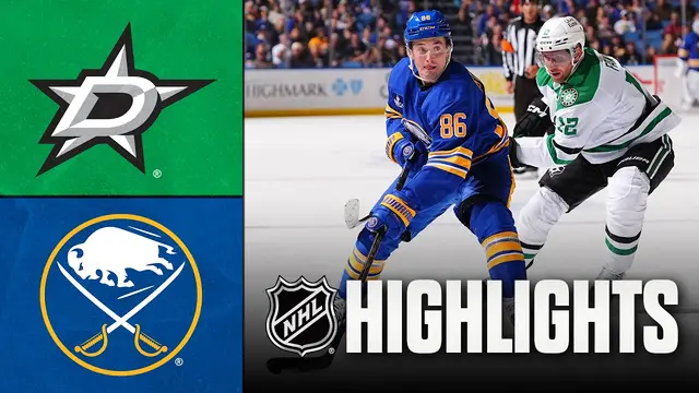 Stars vs. Sabres | NHL Highlights | Oct 8, 2026