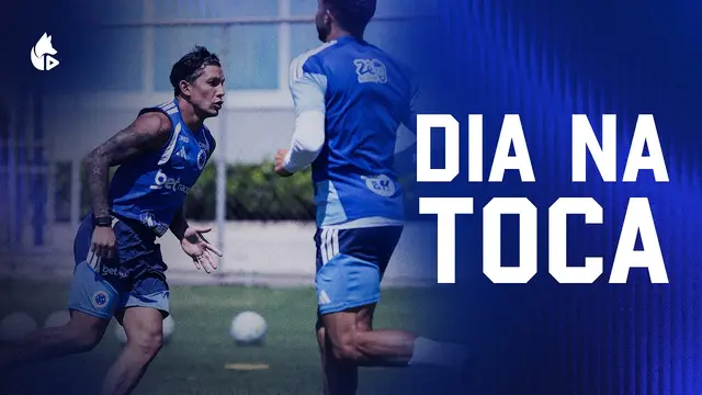 ⚽ DIA NA TOCA | Cruzeiro em dia de treino na Toca 2!
