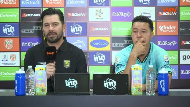 Rueda de prensa de Internacional de Palmira tras su partido con Envigado