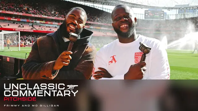 FRIMMY AND MO GILLIGAN'S PITCHSIDE REACTIONS 🤣 | Alternative Commentary | Arsenal 2-1 Leeds United