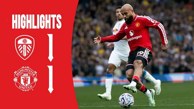 Leeds 1-1 Man Utd | Highlights
