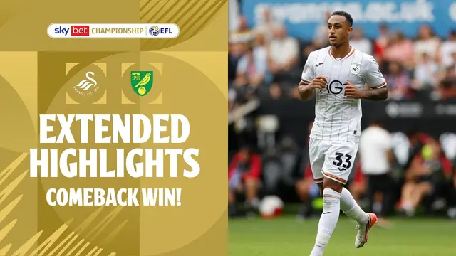 COMEBACK WIN | Swansea City v Norwich City extended highlights