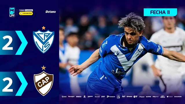 VÉLEZ 2 - 2 PLATENSE | Resumen del partido | #TorneoMercadoLibre Clausura 2026 🏆