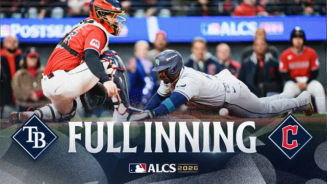 TWO-OUT MAGIC! Yandy Díaz, Jonathan Aranda & the Rays tie ALCS Game 4 🪄 MLB Highlights (Full Inning)