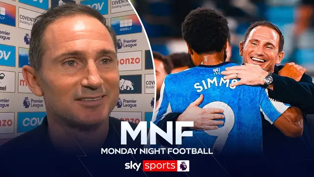 Frank Lampard REACTS to Coventry’s first home Premier League win in 25 years! 👏