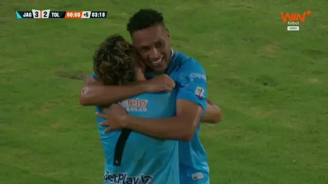 Con este gol sobre la hora de Darwin López, Jaguares anotó el tercer gol ante Tolima y lo ganó 3-2