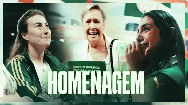 EMOÇÃO! PALMEIRAS PRESTA HOMENAGEM A JORNALISTAS PALMEIRENSES