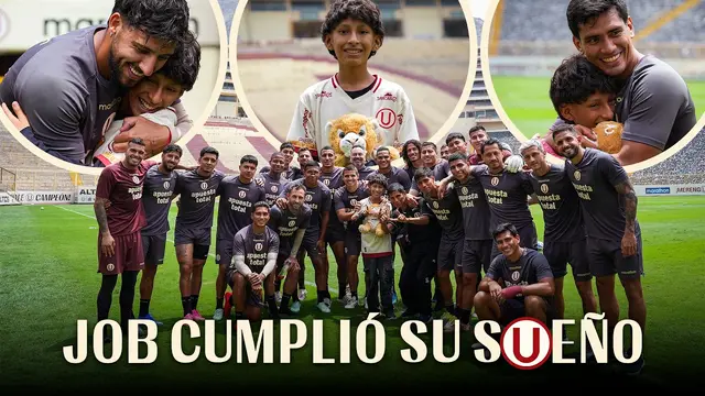 UN DÍA QUE JOB NUNCA OLVIDARÁ 🧡 | Cumplió su sueño de conocer al plantel de la U