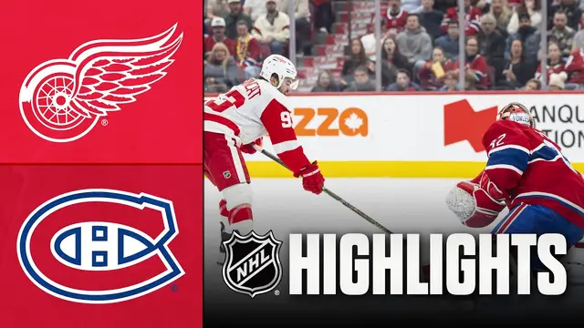 Red Wings vs. Canadiens | NHL Highlights | Oct 10, 2026