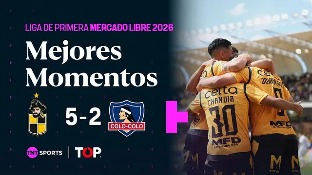 Compacto TOP | 🟡⚫ Coquimbo Unido 5-2 ⚪⚫ Colo-Colo | Liga de Primera Mercado Libre 2026 - Fecha 24