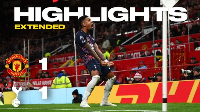 Man Utd 1-1 Spurs | Extended Premier League Highlights