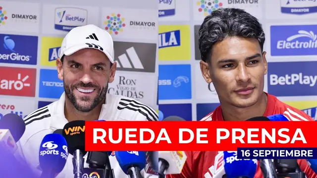 RUEDA DE PRENSA 16 DE SEPTIEMBRE | Habló Sebastián Viera y Jannenson Sarmiento.
