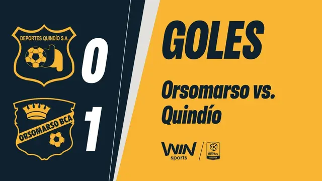 Orsomarso vs. Quindío (resumen y goles) | Torneo BetPlay Dimayor 2026-2 | Fecha 12