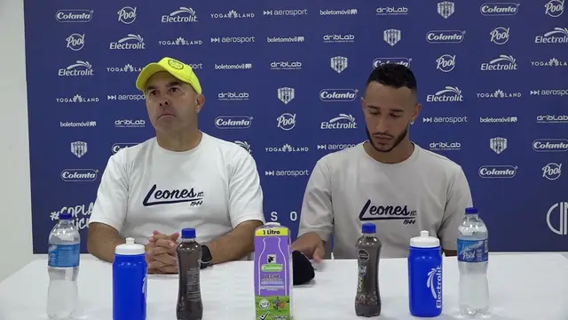 Rueda de prensa de Leones tras su partido con Unión Magdalena