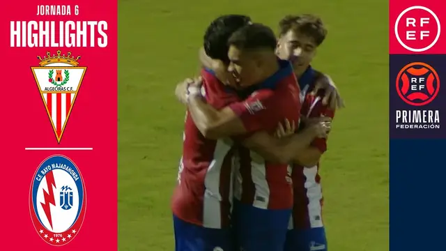 Resumen #PrimeraFederación | Algeciras CF 1-0 CF Rayo Majadahonda | Jornada 6 | Temporada 2026/2027