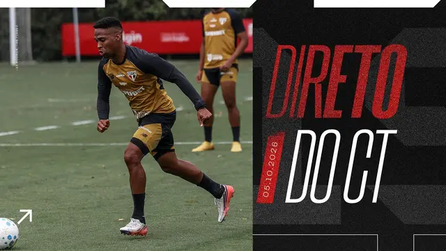 DIRETO DO SUPERCT: 05/10/2026 | SPFC PLAY