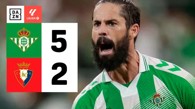 Real Betis vs CA Osasuna (5-2) | Resumen y goles | Highlights LALIGA EA SPORTS
