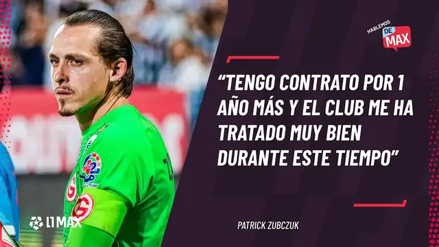 "TENGO CONTRATO Y ESTOY MUY AGRADECIDO CON EL CLUB" - Patrick Zubczuk