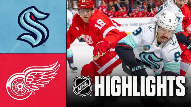 Kraken vs. Red Wings | NHL Highlights | Oct 9, 2026